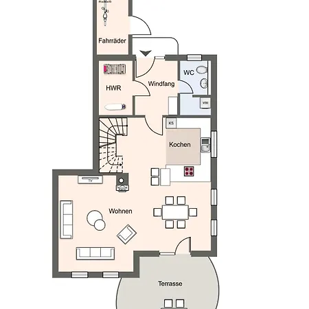 Semesterbostad Hus Achter De Dannen Hus Achter De Dannen
